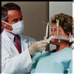 Stereotactic device fitting